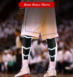Compression Sports long Leg Sleeve Knee Support Brace