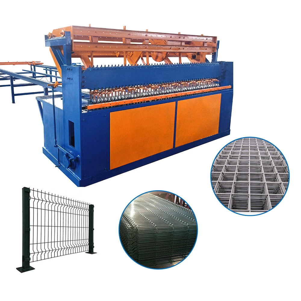 construction automatic 5-12mm concrete reinforcing steel wire mesh machine