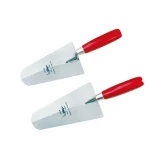 Construction tools bricklaying and plastering trowel with handle