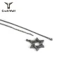 Craft Wolf Accessories wholesale Amazon sells creative Hexagonal Star Necklace