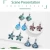 Import Cring CoCo Fashion Holiday Earrings Jewelry Dangling Star Flower Acrylic Drop Accessories Hawaiian Earrings Acrylic Earrings from China