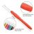 Import Crochet Hook Set Yarn Knitting Needles with Soft handle TPR Crochet Needles Sewing Accessories from China