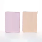 Custom a4/a5 document file folder organizer women portfolio with zipper