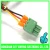 Import Custom db9 right angle connector to phoenix 3.5mm terminal block UL2464 AWG22 3 wire cable assembly from China