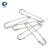 Import custom different sizes cloth silver metal safety pins stainless sewing safety pin with removable head from China