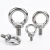 Import Custom Good Load Bearing External Thread M8-m100 D Ring Screw Steel Black Bolt Ring Eye Bolt from China