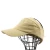 Import custom ladies wide brim fashion sun canvas visor cap hat from China