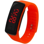 Custom led student sports bracelet watch LED  silicone kids smart watch