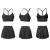 Import Custom logo 2 piece women athletic bra fitness top athletic skirt tennis skirt set for girls from China