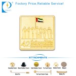 Custom Logo Beautiful Cheap Souvenir Metal Iron Zinc Alloy Gold Badge Lapel Pin in High Quality