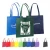 Import Custom logo print supermarket eco reusable shopping tote Non woven bag from China