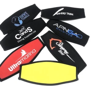 custom logo/colour Dive Mask Strap for Scuba Diving, Snorkeling and Swimming  Padded Neoprene