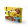 custom luxury designs colorful kid baby toy lid and base paper package gift box