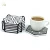 Import Custom mandala 3D touchable printing hexagon kitchen table decorative modern unique tea coffee ceramic coasters cup mats set from China