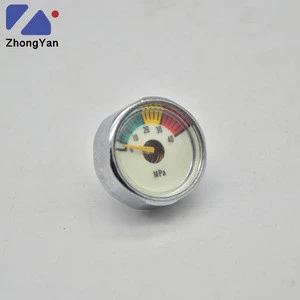 Custom Price 25mm 40 MPa Small Mini Air Pressure Gauge