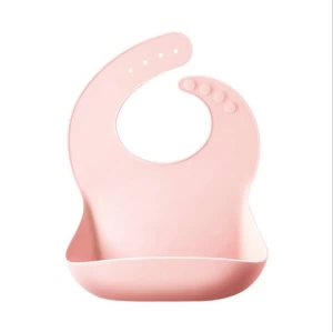 Custom Printing Soft Feeding Baberos De Silicona Animal Kids Waterproof Baby Silicone Baby Bib Set