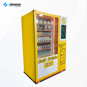 Custom Smart Automatic Combo Vending Machine for Foods and Drinks