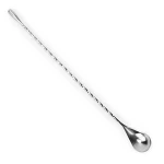 Custom Stainless Steel Cutlery Set Creative Bar Cocktail Stirring Spoon Swizzle Stick Long Mixing Spoons Home Supplies