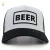 Import custom your own 3d embroidery design 5 panel fitted baseball cap mesh foam trucker hat from China