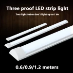 Customizable 120cm Linear Tube Light 4000K 6500k Triproof 36W LED Batten Light 4Ft