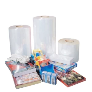 Customizable packaging plastic roll film Centre Folded pof shrink film for ironing boards