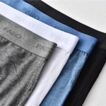 Buy Selling New Boxer Shorts Cotton Breathable Sexy Mens Underwear from  Shantou Chaonan District Lugang Lu Heng Clothing Factory, China