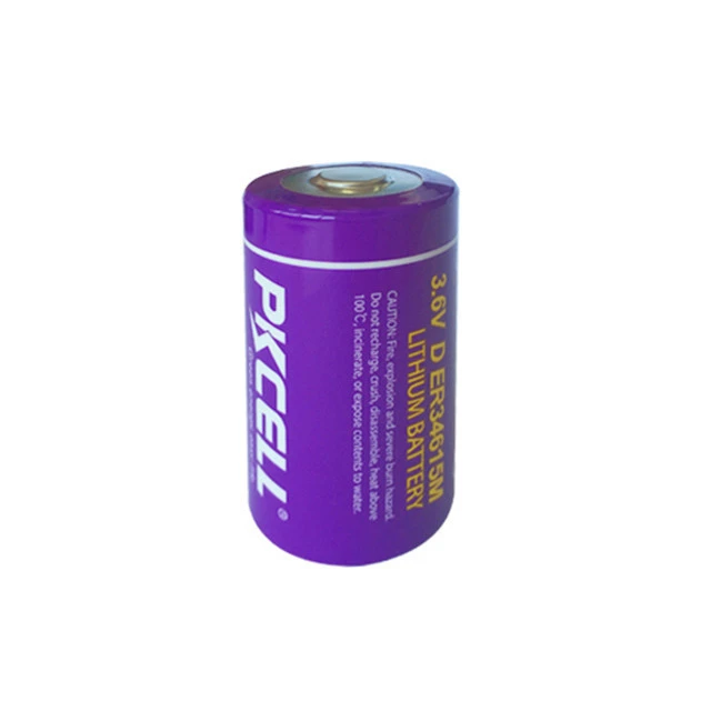 Customized 3.6V lisocl2 battery er34615m 14Ah for smart trash bin