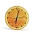 Import Customized Design Colorful Printing Bamboo Wall Clock from China