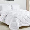 Customized Dyed Brushed Down Alternative Quilted Comforter Microfibre Duvet Hypoallergenic