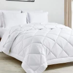 Customized Dyed Brushed Down Alternative Quilted Comforter Microfibre Duvet Hypoallergenic