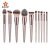 Import Customized Logo Wholesale Cosmetic Make up Beauty Brushes Custom logo makeup brush from China