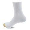Customized polyester invisible socks brand gold wire reinforcement toe man socks