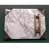 Customized rectangle decorative white natural marble Serving tray marble and Copper tray