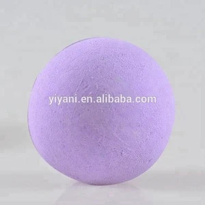 Customized Silver Glitter Bath Bomb Fragrant Foaming Salts Ball Bath Fizzy with Aluminium Powder