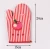 Import Cute Black Plaid Mat Cotton Insulation Gloves Insulation Pad Kitchen Baking Gloves Microwave Oven Gloves from China