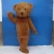 Import Cute life size brown bear mascot costume adult nice quality fur animal mascot costume bear from China