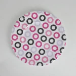 Cute sea starfish and seashell serving tray