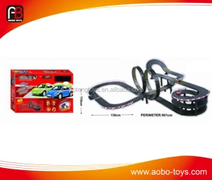 Cycle track slot racing track line control car track car