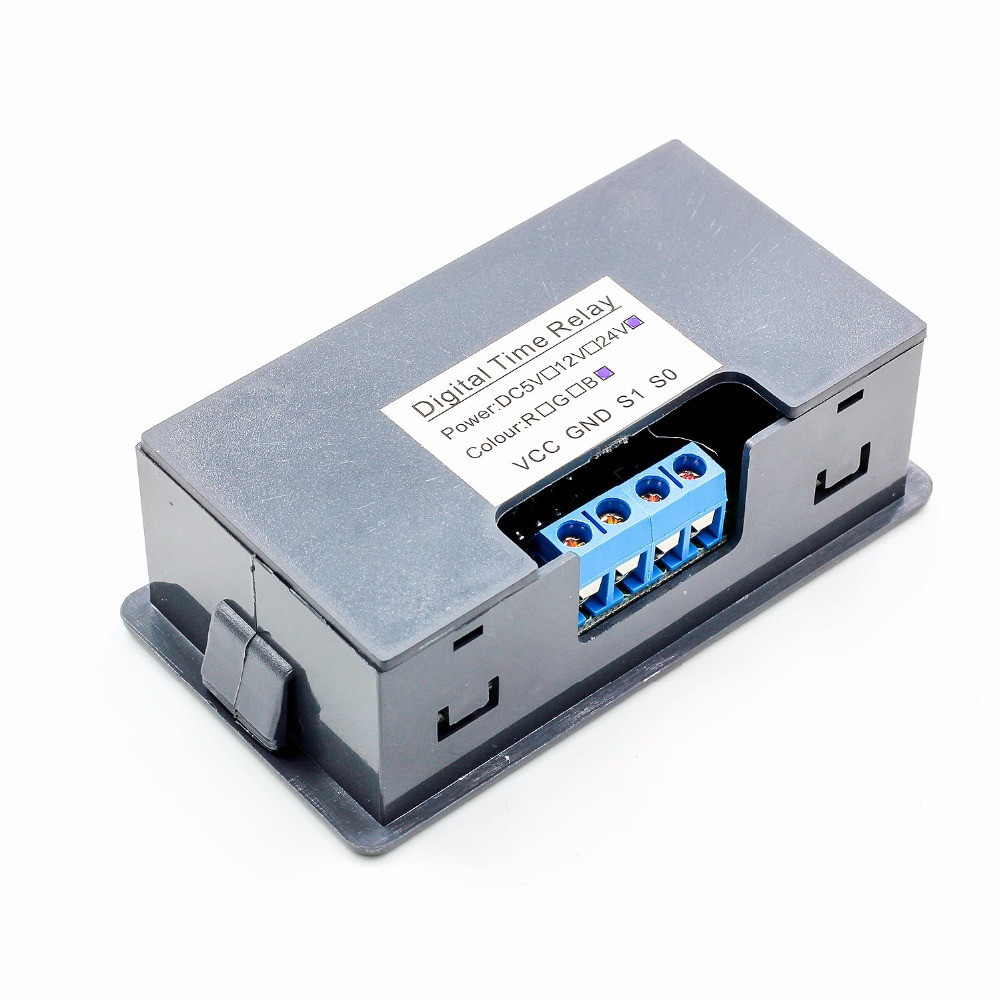 Timer Delay Module Car Power Buy Dc 12v 24v Digital Cycle Timer Delay Relay Board Module With Led ...