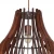 Import Decorative design wooden ceiling lamp indoor hanging pendant light from China
