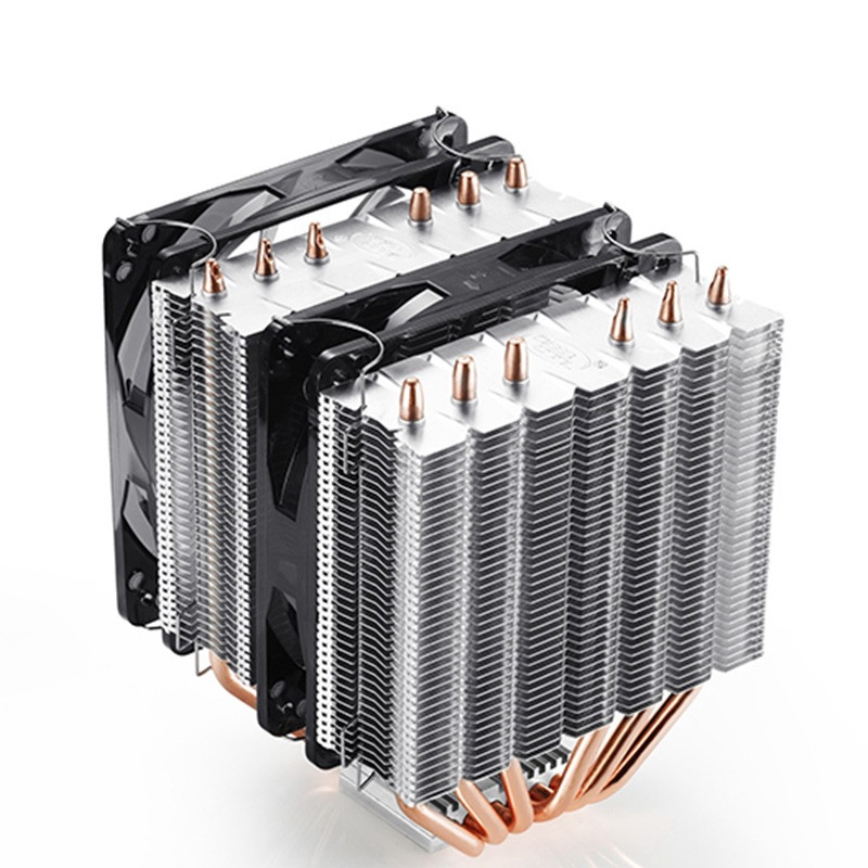 Buy Deepcool Cpu Radiator Desktop Pc Silent Fan Heat Pipe Radiator Air ...