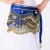 Import Diamond Gold Coins Indian Belly Dance Costume Performance Hip Scarf for Women Practice Training Belt Velvet Bollywood Wrap Skirt from China