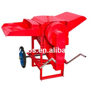 Diesel engine drive wheat and rice thresher machine farm machinery hot sale/wheat and rice sheller
