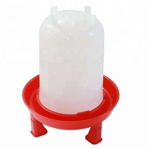 Different capacity manual plastic broiler chick water drinker and feeder chicken poultry feeders drinkers for animal