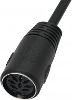 Din 8-Pins Male to Female Speaker Audio System Microphone Signal Control Extension Cable