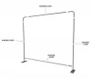 Display backdrop stand/custom retractable backdrop/banner stand backdrop