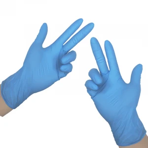 Disposable China produced Best Quality Powder Free Medical Examination Nitrile-Gloves