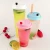 Import Disposable Plastic Cups for Drinks and Coffee PP Injection Bubble Tea Cup 700ml from China