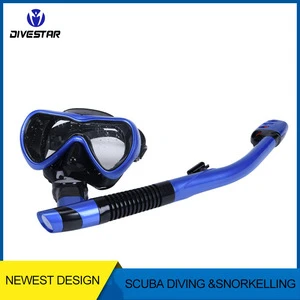 divestar OEM plastic PVC body silicone  scuba dive equipment snorkeling dive mask