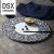 Import DSX Ceramic Ceramic lace pattern porcelain hotel used round dinner serving dish plate from China